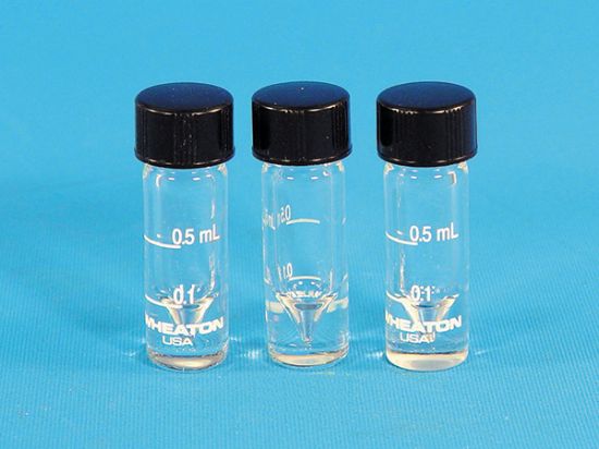 Picture of V-Vials®, Clear w/Caps, 5.0mL