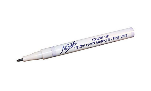 Nylon Tip Paint Markers, Nissen