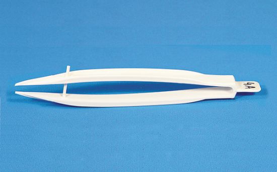 Picture of Fluorocarbon Acid Tweezers with Pin